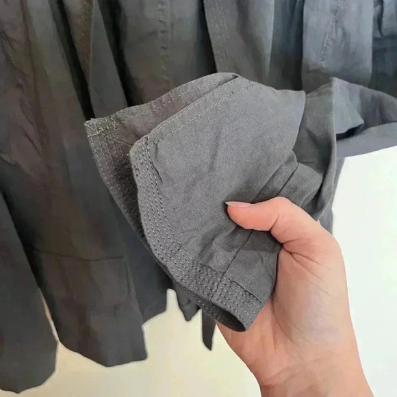 Eileen Fisher Linen Viscose Stretchnotch Collar Jacket - Picture 5 of 7